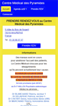 Mobile Screenshot of centremedicaldespyramides.fr